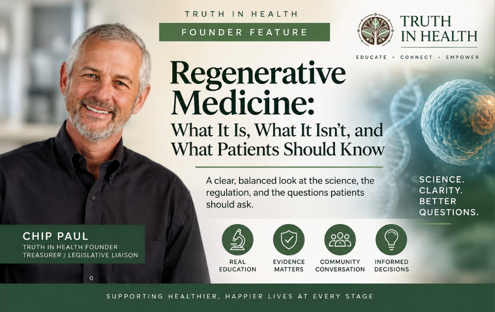 Regenerative Medicine - What is it, what it isnt and what patient should know.
